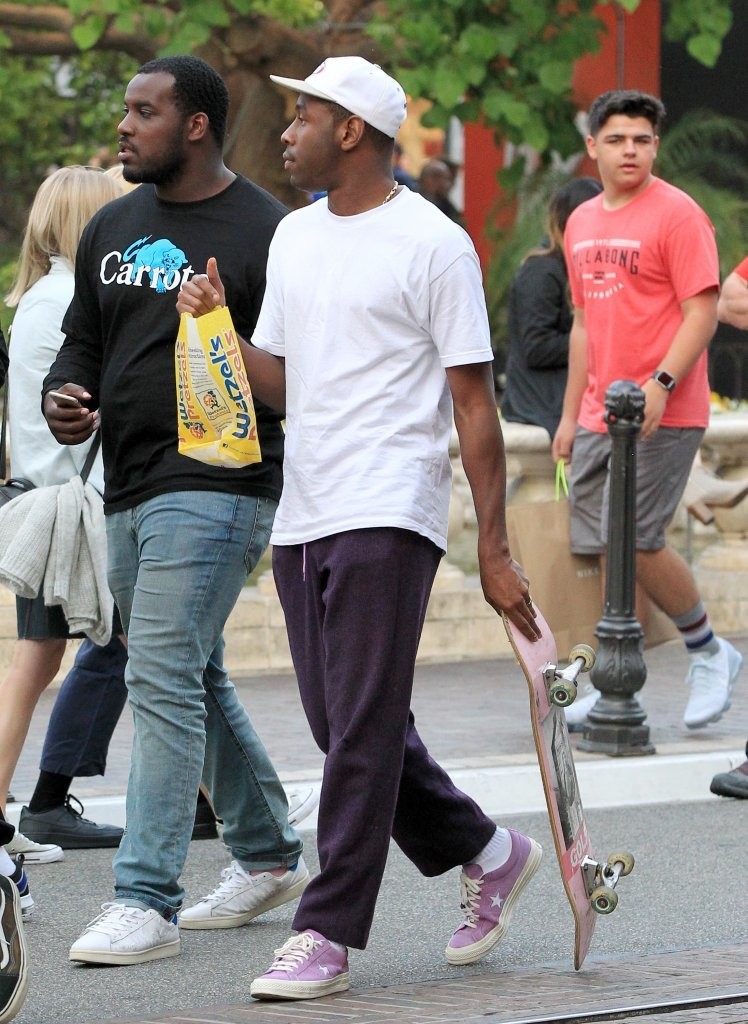 tyler the creator purple converse