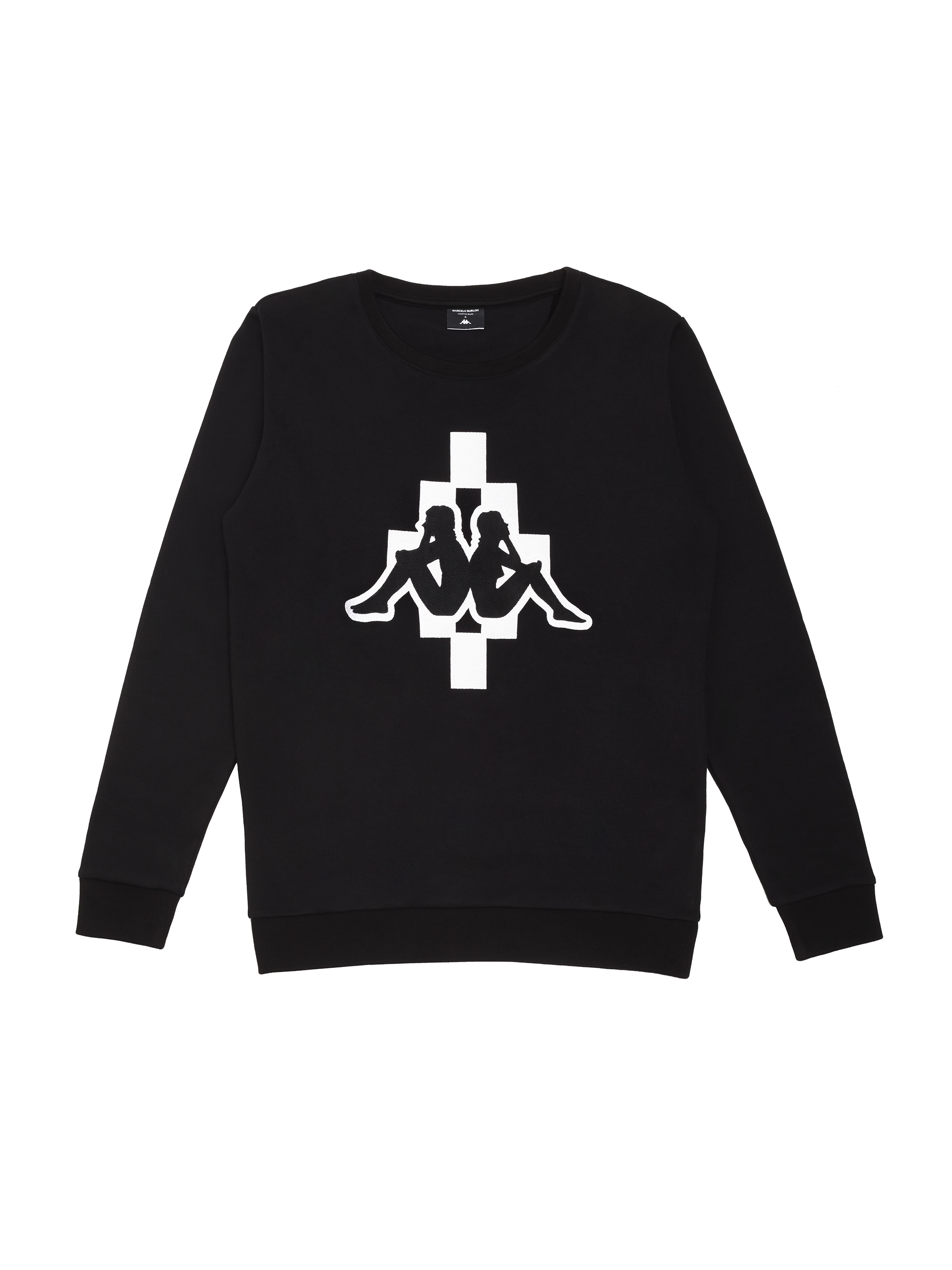 Marcelo burlon x kappa crewneck hotsell