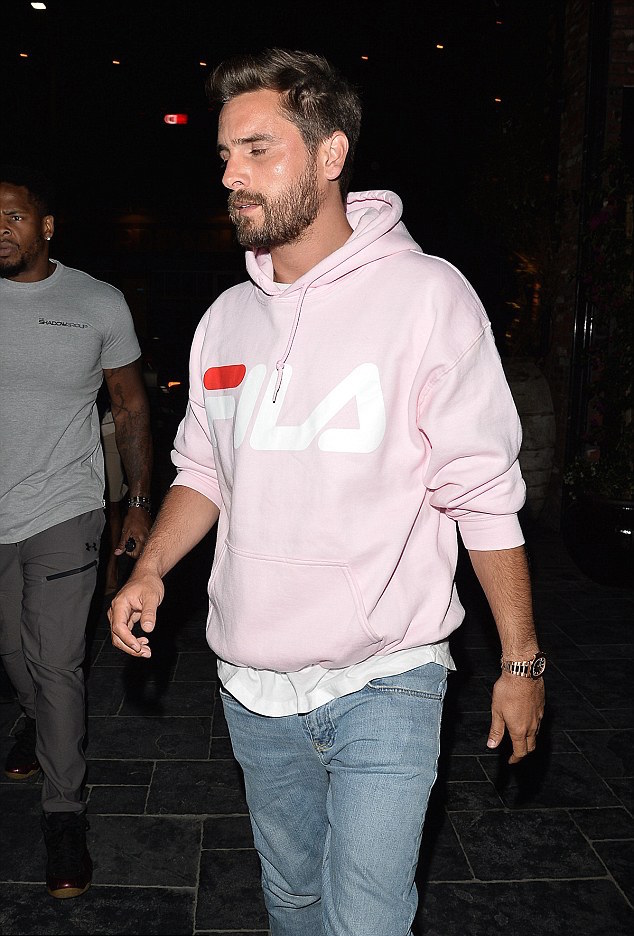 pink fila hoodie mens