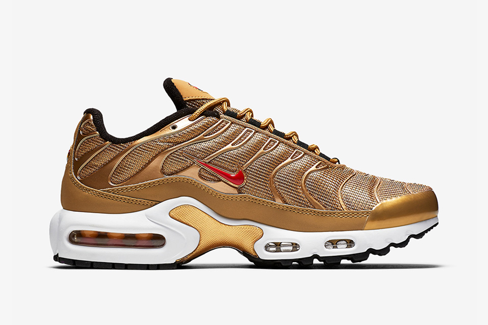 Nike Announce The Release Of The Air Max Plus In Metallic Gold – PAUSE ...