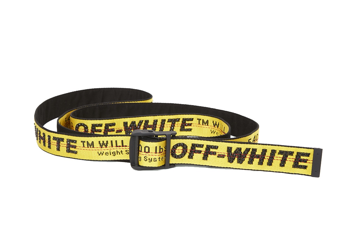 OFF-WHITE Release New Industrial Belts Colourways – PAUSE Online | Men ...