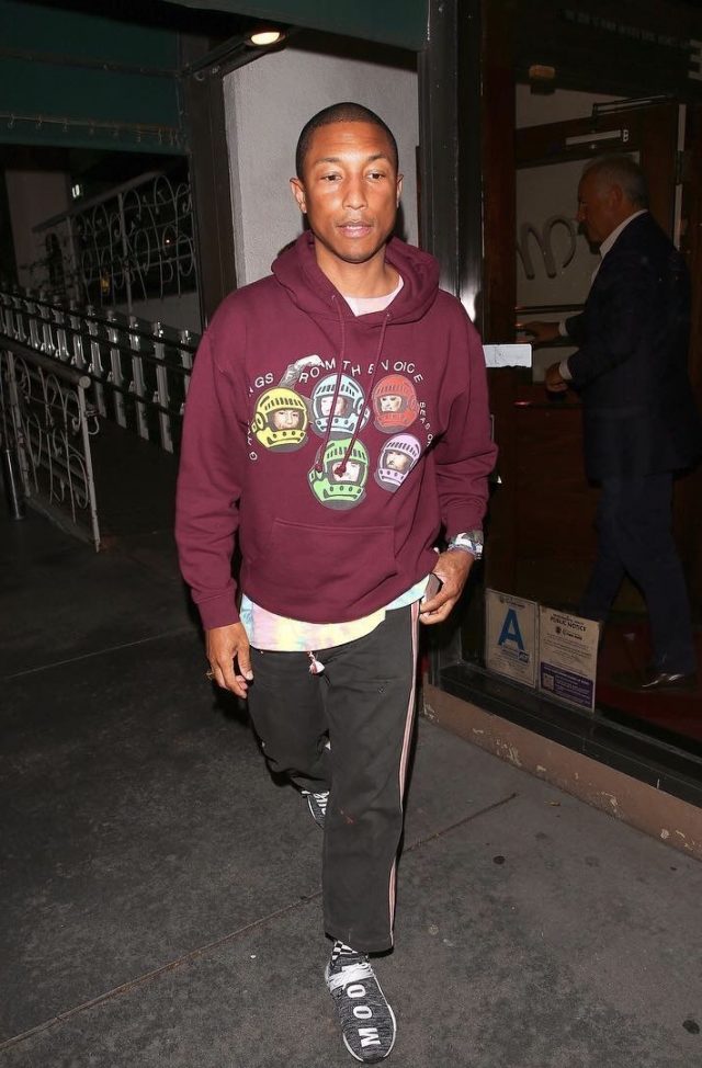 pharrell wearing nmd