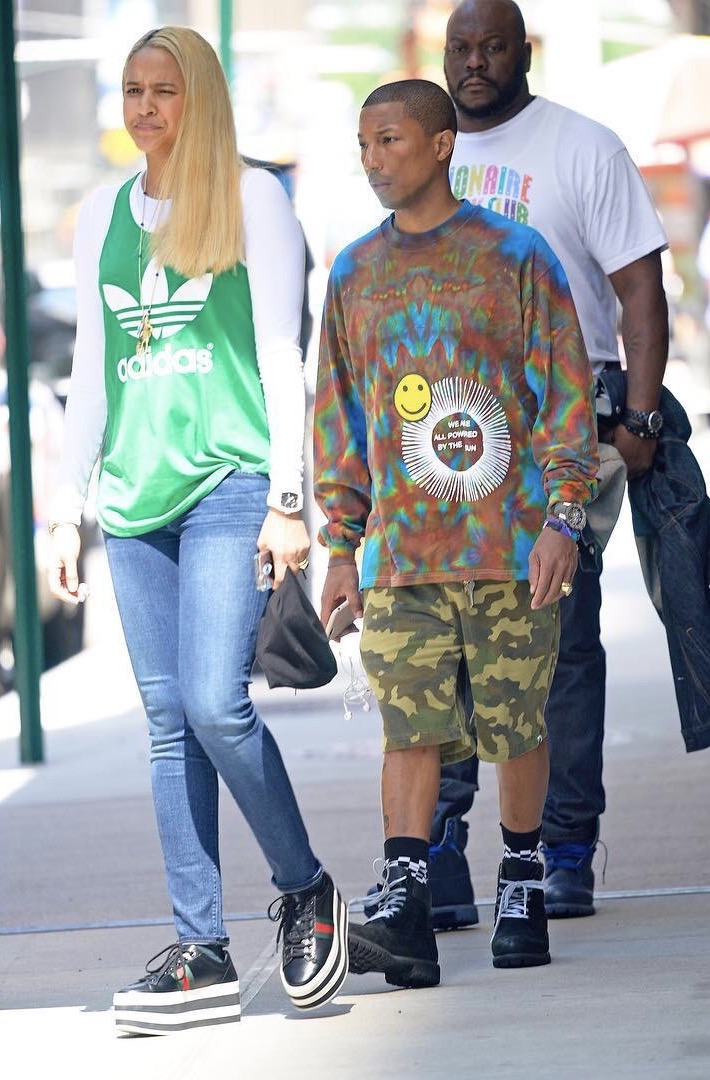 Pharrell williams hot sale x bape