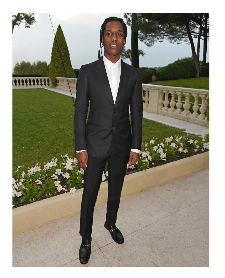 gucci loafers tuxedo