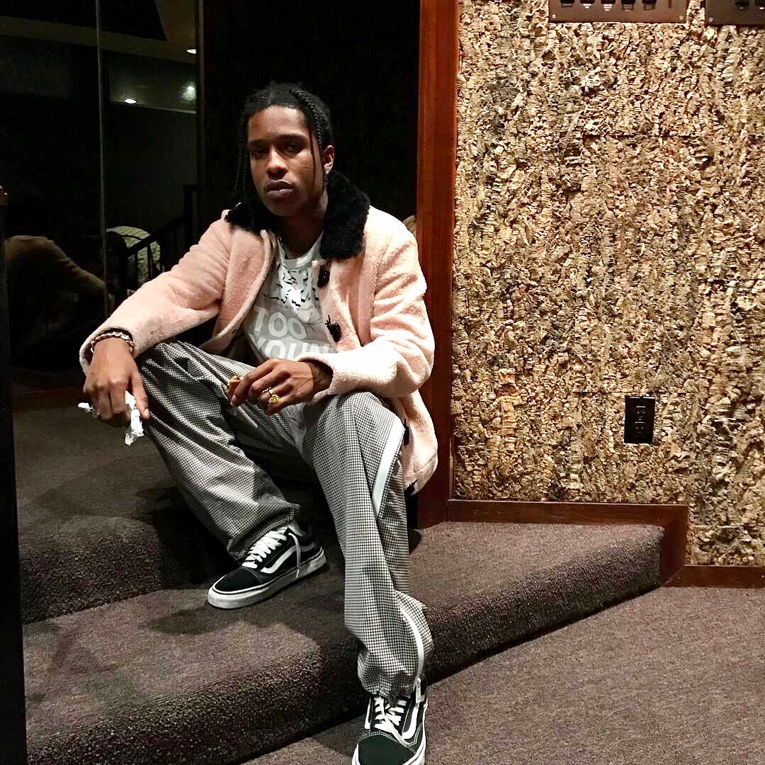 Asap rocky 2025 vans old school