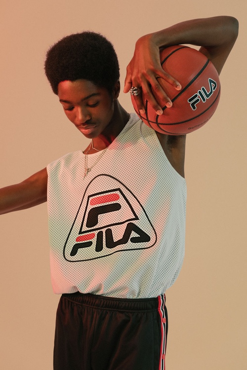 Fila basketball shirt sale