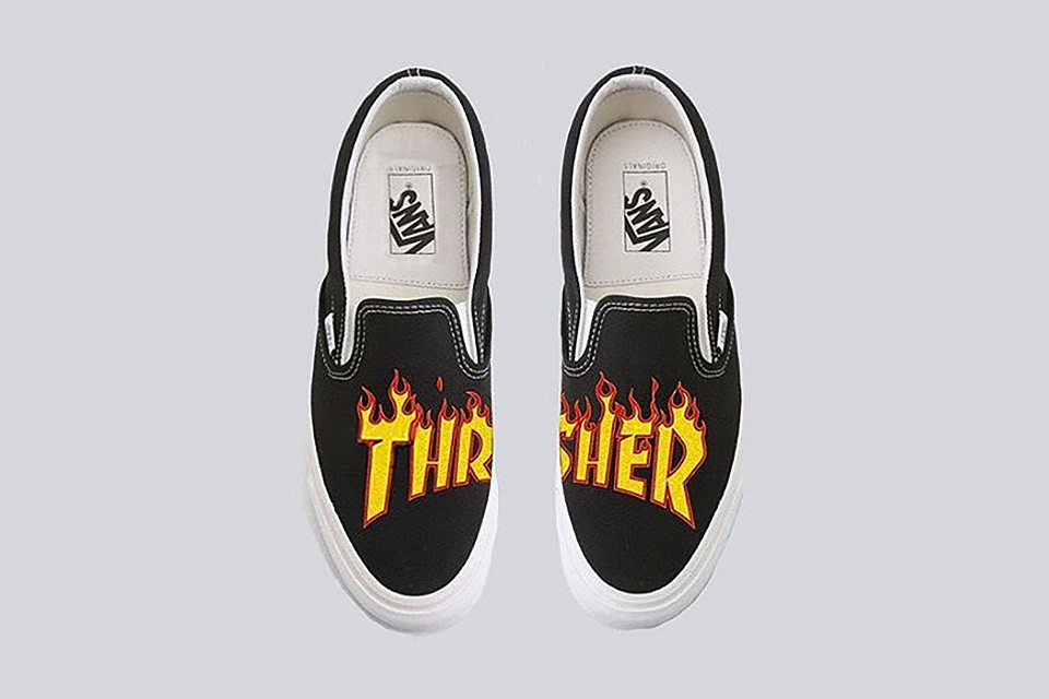 Vans shop collab thrasher