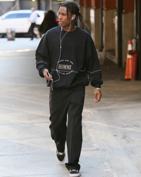 SPOTTED: A$AP Wears – PAUSE Online | Men's Street Style, Fashion News & Streetwear