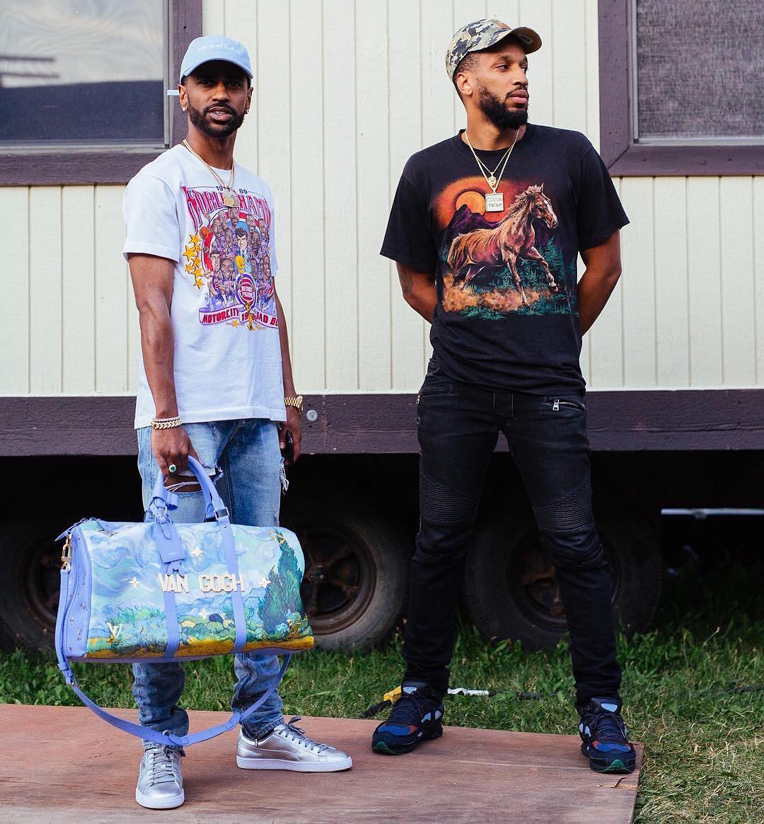 Big Sean spotted with Louis Vuitton x Jeff Koons bag – PAUSE