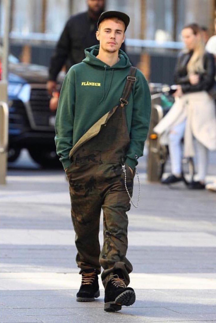 SPOTTED: Justin Bieber Wears Louis x Supreme Overalls in Australia – PAUSE Online | Men's Fashion, Street Style, Fashion News & Streetwear