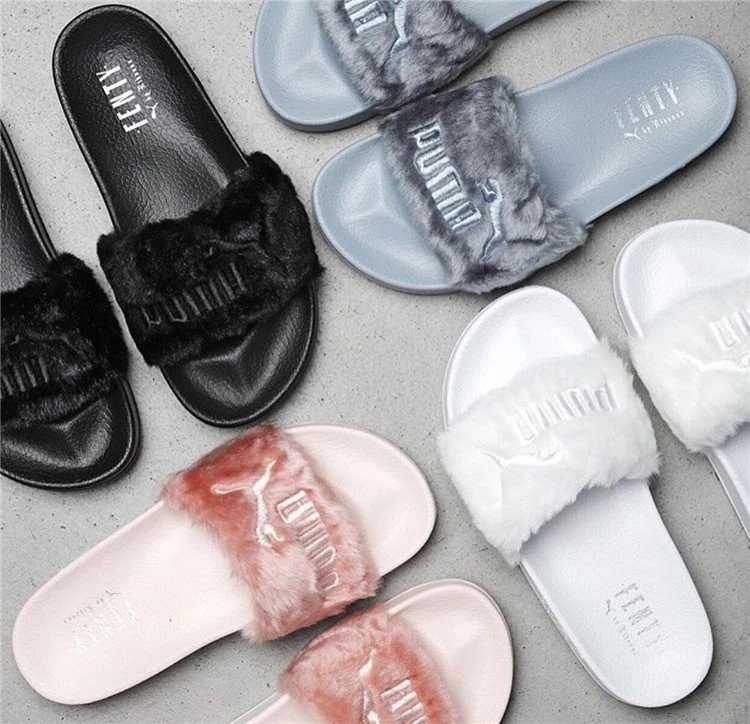 Rihanna s FENTY x PUMA fur slides return in new colours PAUSE Online Men s Fashion Street Style Fashion News Streetwear