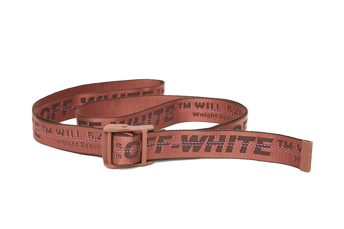 How to wear off white belt  Off white belt, Off white industrial