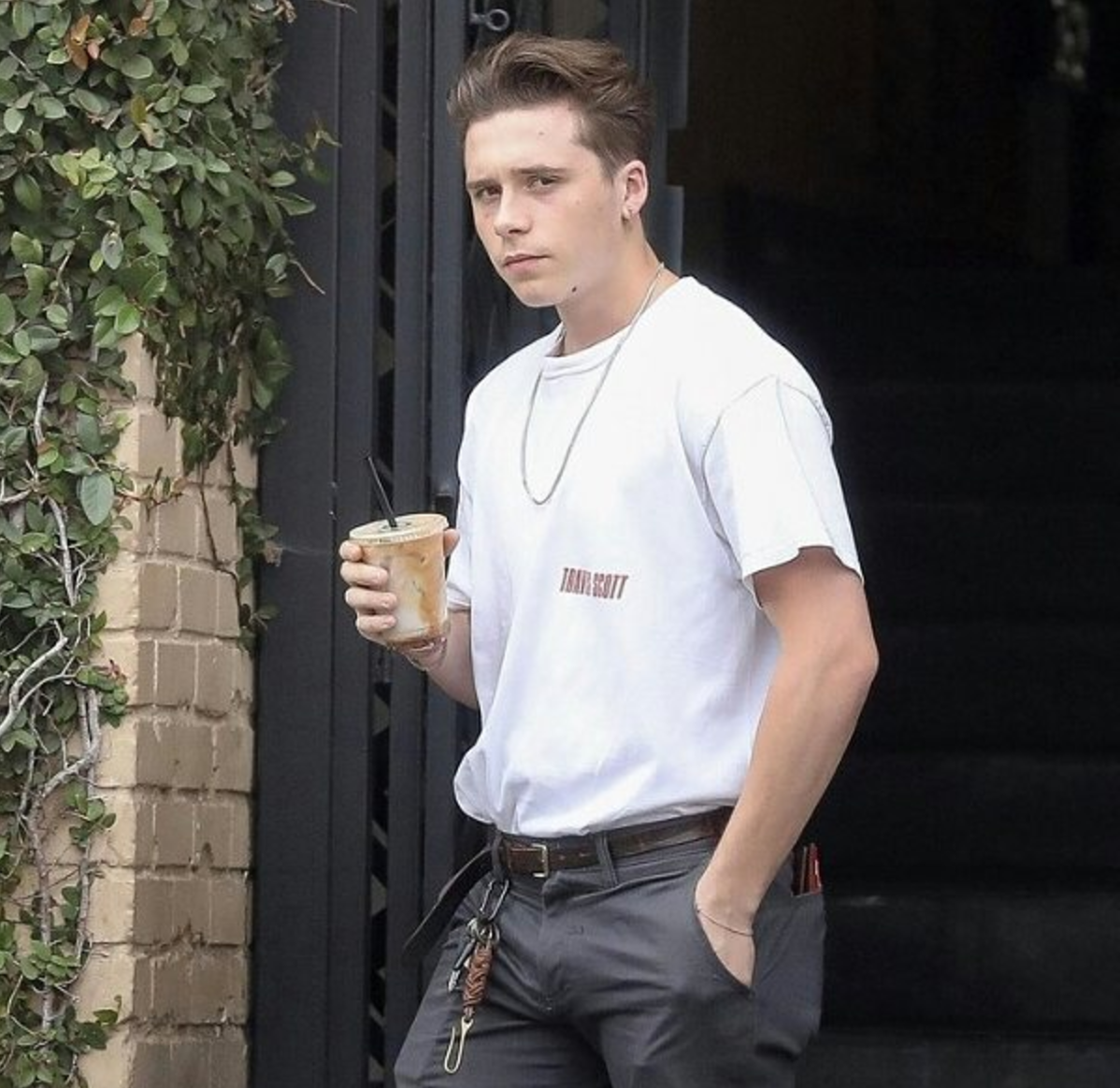 SPOTTED: Brooklyn Beckham Wears Vans x Peanuts Sneakers in Beverly Hills –  PAUSE Online