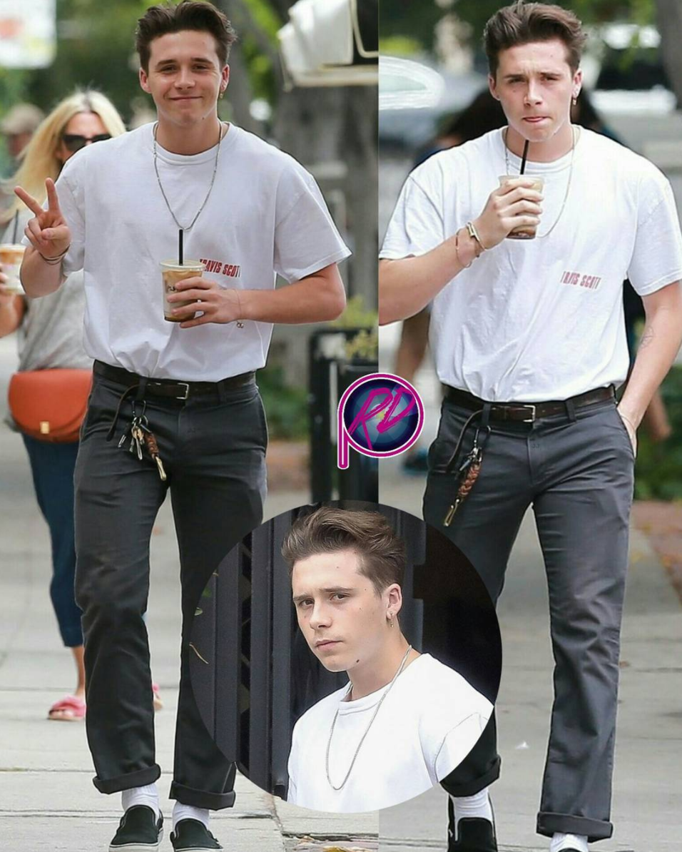 SPOTTED: Brooklyn Beckham Wears Vans x Peanuts Sneakers in Beverly Hills –  PAUSE Online