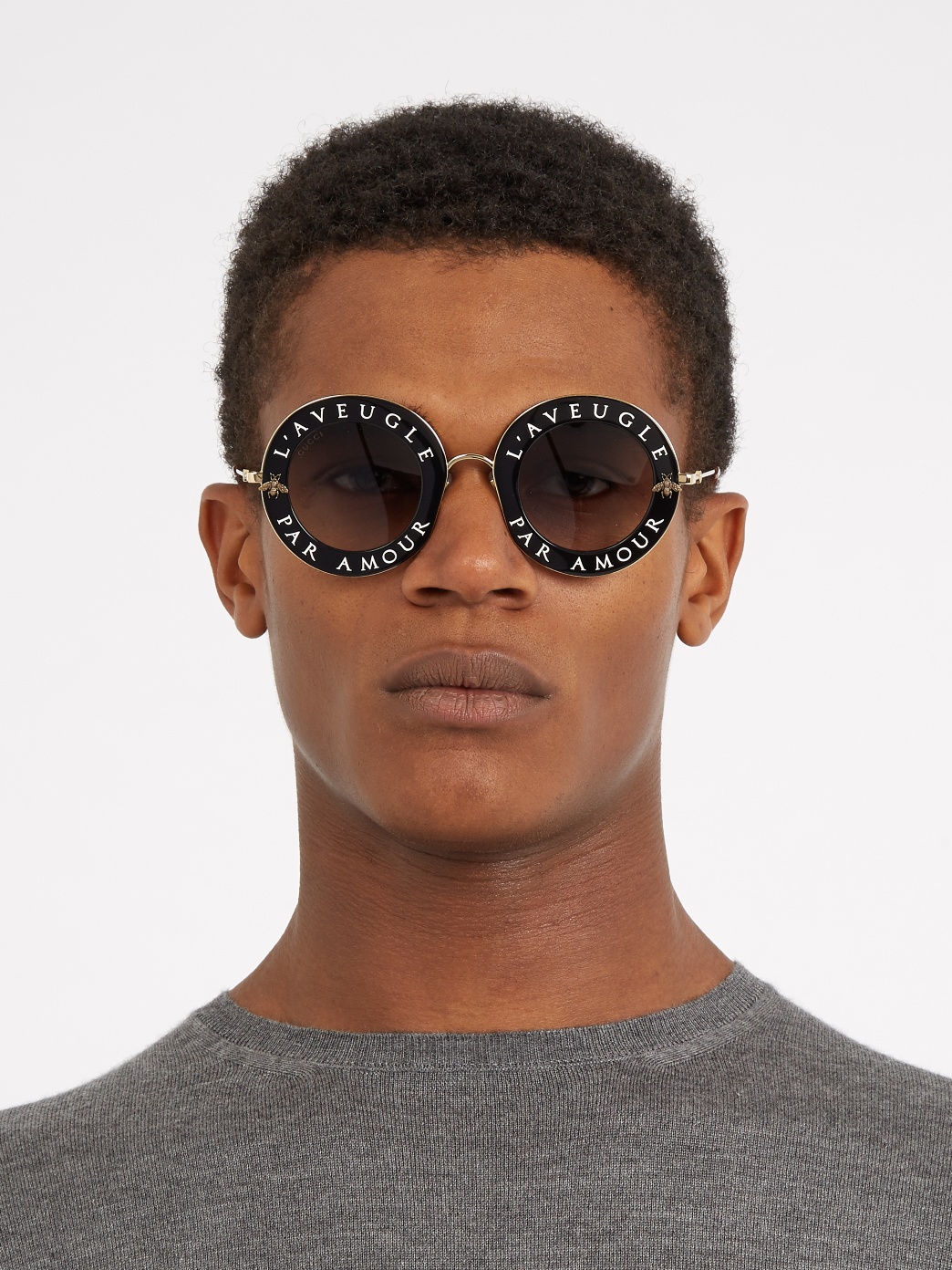 gucci sunglasses men round