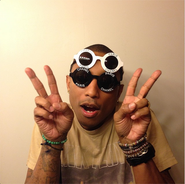 Chanel store pharrell eyewear