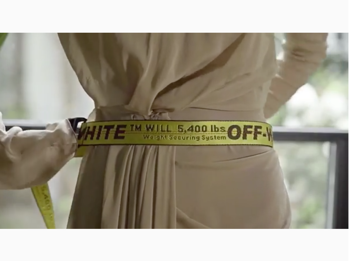 OFF-WHITE Release Industrial Belt 'How To' – PAUSE Online