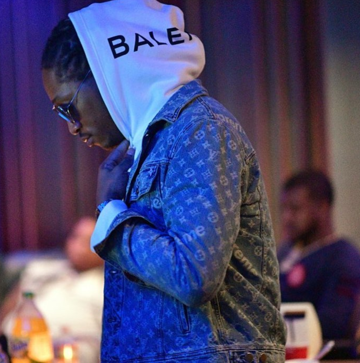 SPOTTED: Future In Supreme x Louis Vuitton Denim Jacket +