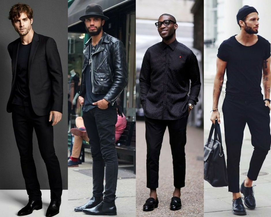 black clothes men