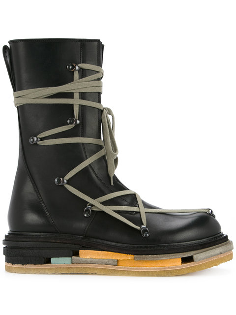 Rick Owens Releases 4 Platform Lace-Up Creeper Boots – PAUSE Online ...