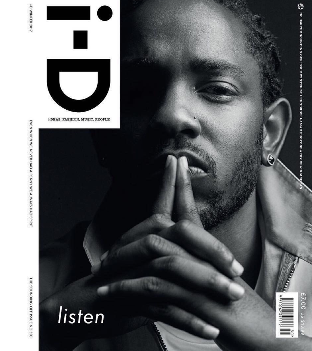 Kendrick Lamar GQ Style Magazine Cover