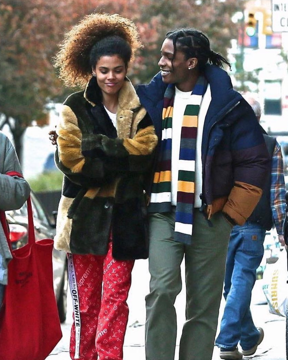 SPOTTED: A$AP Rocky In Burberry Colour Block Puffer Jacket – PAUSE ...