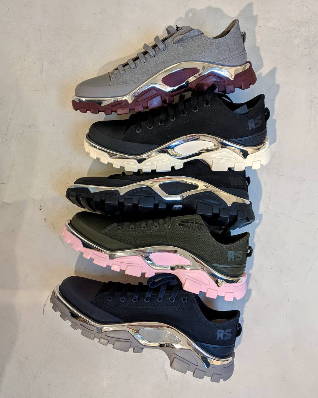 raf simons ozweego ss19